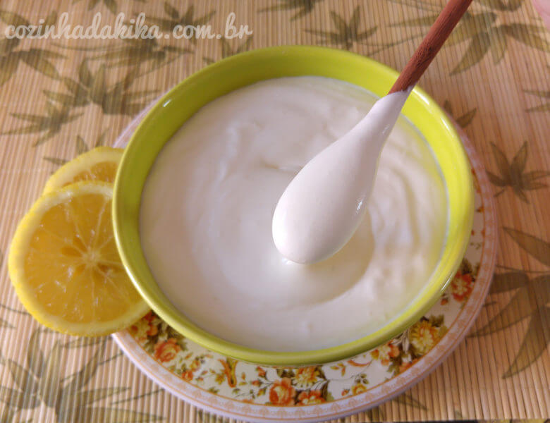 Receita de Sour Cream - Creme Azedo