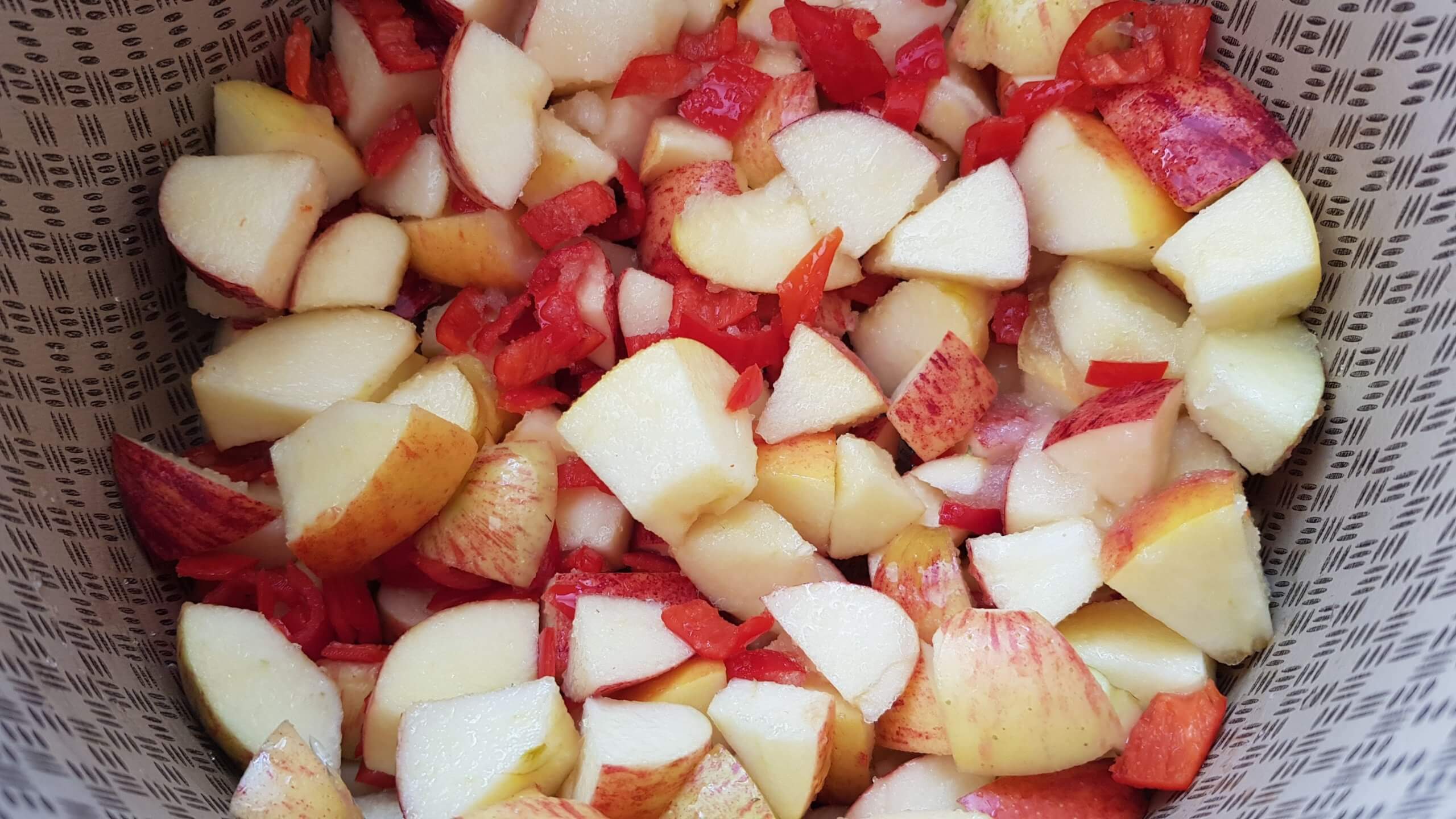 Como fazer geleia de maçã com pimenta?